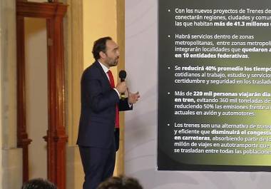 El Tren Saltillo-Nuevo Laredo avanza 10% y contempla 396 km de vía, una inversión millonaria y menores tiempos de traslado.