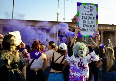 “¿Te has sentido violentada?” Un acto de sororidad y denuncia en el 8M de Saltillo