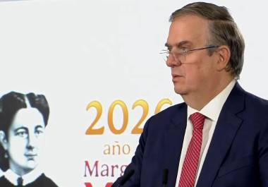 El secretario de Economía, Marcelo Ebrard, respondió a las declaraciones del presidente de Estados Unidos, Donald Trump, sobre el futuro del T-MEC.