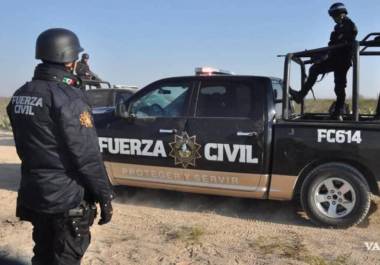 Elementos de Fuerzas Civil, de Nuevo León, apoyados por la Guardia Nacional, la Sedena y el Centro Nacional de Inteligencia, participan en el Operativo Muralla.