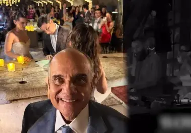 Jorge Añorve Aguayo, hijo del senador Manuel Añorve, celebró su boda civil en Valle de Guadalupe con una presentación de Disclosure.