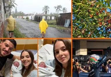 Noticias del fin de semana: Taddei renuncia al INE, Mariana Rodríguez y Samuel García le dan la bienvenida a su tercera hija y clima en México