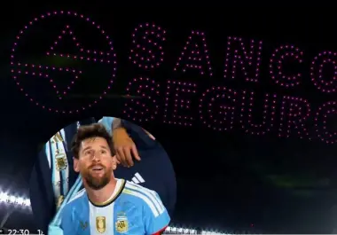 Publicidad de Sancor Seguros causa risas y molestias entre los aficionados en el homenaje de despedida de Messi.