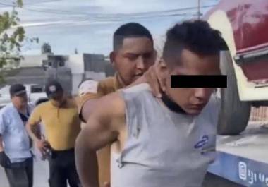 Los detenidos fueron puestos a disposición del Ministerio Público.