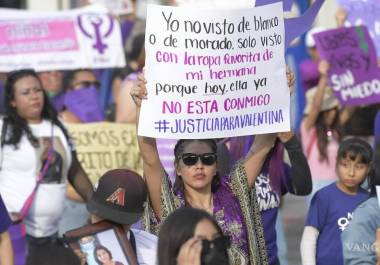Cada 8 de marzo, miles de mujeres toman las calles de Saltillo para visibilizar la violencia de género y exigir justicia para las víctimas de feminicidio y otras agresiones.