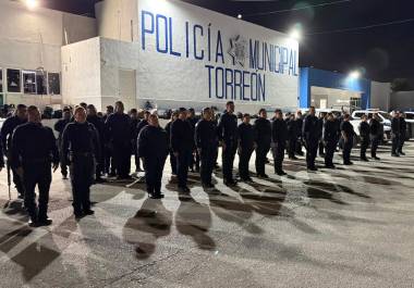 Operativos coordinados fortalecieron la seguridad en municipios laguneros.