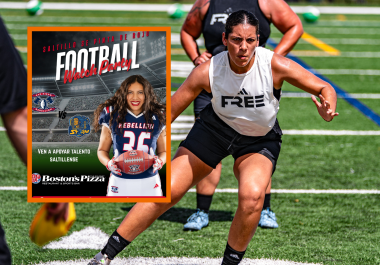 El debut de Rivera marca un paso en el crecimiento del futbol americano femenil en Saltillo.