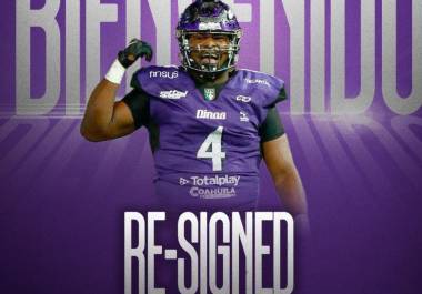 El defensivo estadounidense fue recontratado por el equipo de Saltillo.