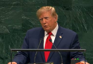 Donald Trump acusó a México de ser el “epicentro de la violencia de los cárteles” durante su discurso ante la ONU.