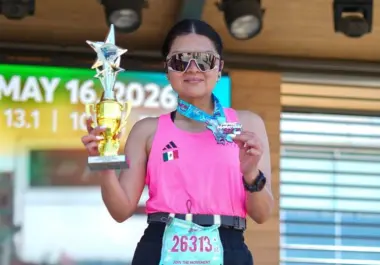 Gasca registró 3 horas, 26 minutos y 47 segundos en el Maratón de Irving, Texas, donde ganó el primer lugar de su categoría Máster.