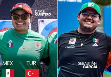 Sebastián García ganó plata individual y bronce mixto junto a Maya Becerra, mientras Dafne Quintero logró plata femenil en Antalya 2026.