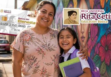 En un par de semanas, concluirá la entrega de tarjetas del Banco del Bienestar para las familias beneficiarias inscritas a la Beca Rita Cetina para primaria.