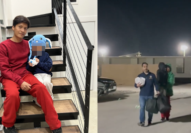 Liam Conejo Ramos, de 5 años, es liberado del centro de detención migratorio en Texas