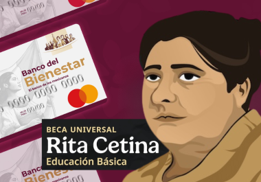 La Beca Rita Cetina 2025 apoyará a familias con hijos en secundaria, con pagos bimestrales y registro disponible a través del portal oficial del programa.
