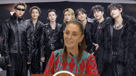 BTS visitará Palacio Nacional para reunirse con Claudia Sheinbaum y podría saludar a seguidores desde un balcón en medio de su gira en México.