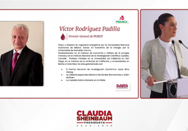 Su visión incluye la diversificación de Pemex hacia energías renovables, marcando un cambio estratégico en la compañía