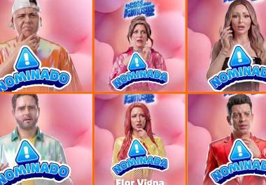 Los habitantes de La Casa de los Famosos votaron esta noche en una dinámica donde consiguieron sus votos al azar para quienes quieran nominar.
