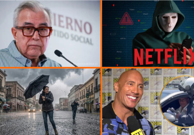Noticias del fin de semana en México: Rubén Rocha pide licencia; clima en México; Dwayne Johnson fue detenido en Hollywood