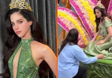La Miss Universo 2025, Fátima Bosch, sufrió un desvanecimiento durante un desfile en Ambato, Ecuador. Fue atendida de inmediato y logró recuperarse, aunque el incidente generó preocupación en redes.