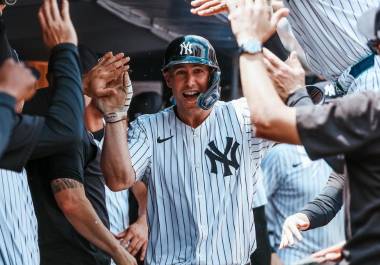 Paul Goldschmidt y Trent Grisham celebraron sus jonrones consecutivos en la victoria de los Yankees ante los Angels.