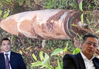 Ecuador bombardea zonas próximas a la frontera de Colombia