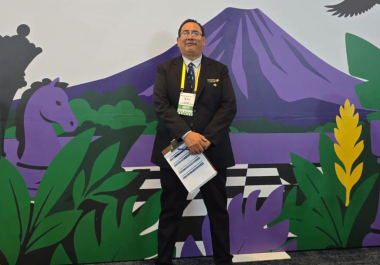 El coahuilense sumó una experiencia internacional a su trayectoria como árbitro FIDE durante el torneo realizado en Costa Rica.