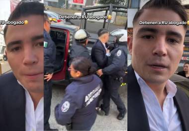 Rubén Arenza, mejor conocido como ‘Ru Abogado’, fue detenido por elementos de la Policía de Naucalpan, en el Estado de México, tras denunciar presuntos actos de corrupción.