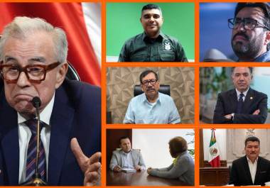 Rubén Rocha Moya; Alberto Jorge Contresa Núñez; Gerardo Mérida Sánchez; Damasco Castro Zaavedra; Juan De Dios Gámez Mendivil; Enrique Inzuna Cazarez; y Marco Antonio Almanza Avilés