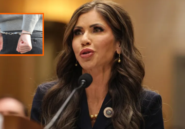 Arrestan a presunto culpable de haberle robado su bolso a Kristi Noem