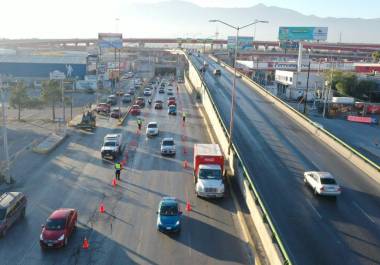 El Gobierno Municipal de Saltillo confirmó que el operativo vial en el distribuidor El Sarape no se aplicará esta semana tras la conclusión de su fase piloto.