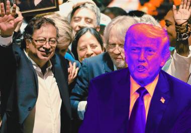 Petro comentó después de la marcha multitudinaria que hubo en Bogotá que había conversado por teléfono con Trump.