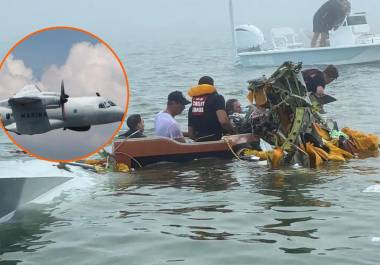 La Secretaría de Marina (Semar) confirmó el fallecimiento de seis de las ocho personas involucradas en el accidente aéreo.