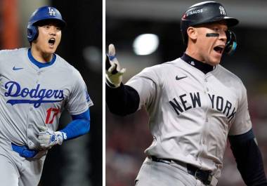 Shohei Ohtani podría definir hoy el futuro de los Dodgers, mientras que Aaron Judge batallará para llevar a NY a la Serie Mundial.