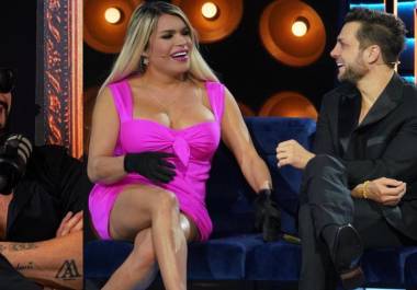 Disputa. Poncho De Nigris arremetió contra Wendy y Nicola, a quienes acusó de no hacerse responsables de sus propios chismes.