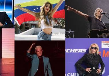 Los artistas también ‘se armaron’ para expresar el descontento de sus fanáticos y compatriotas venezolanos.