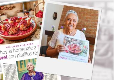 Memorias. Laura Esquivel compartió con VMÁS algunos de los recuerdos y sabores de su infancia que quedaron plasmados en ‘Como agua para chocolate’.