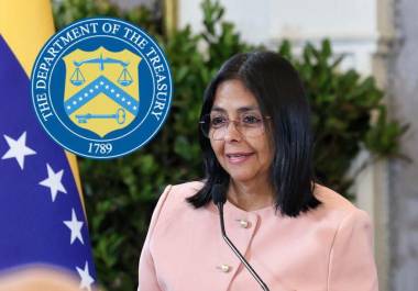 Delcy Rodríguez deja de ser persona non grata para el Departamento del Tesoro e EU