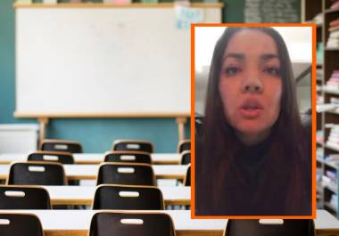 Una maestra originaria de Aguascalientes, identificada como María Lara, denunció en redes sociales que es víctima de bullying y acoso por parte de una alumna y familiares.