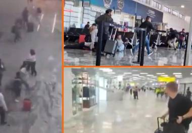 Momentos de terror, pánico y psicosis vivieron los pasajeros del Aeropuerto Internacional de Guadalajara.