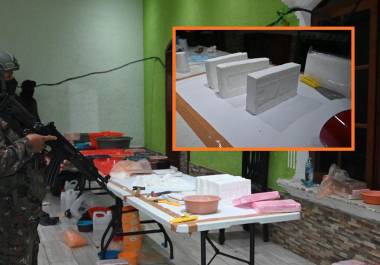 Desarticulan narcolaboratorio en Guatemala