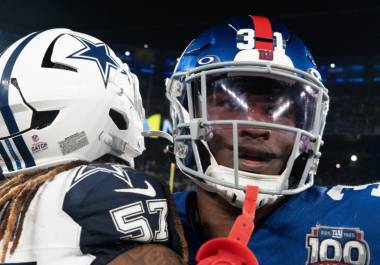 Lo que menos se darán Giants y Cowboys es las gracias, en este duelo Divisional del Thanksgiving Day.