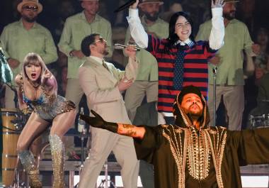 Favoritos. Taylor Swift y The Weeknd se mantuvieron en el top global, confirmando su peso en la industria musical digital.