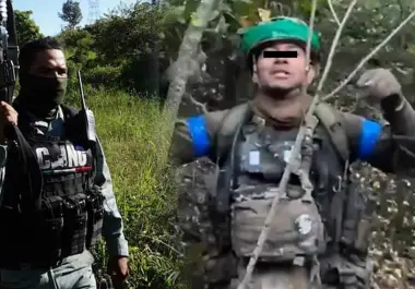Un video difundido por Al Jazeera muestra a presuntos integrantes del CJNG y de “Los Chapitos” en Ucrania.