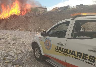 Los hechos se registraron en las márgenes del arroyo El Obispo, en el municipio de Santa Catarina, Nuevo León