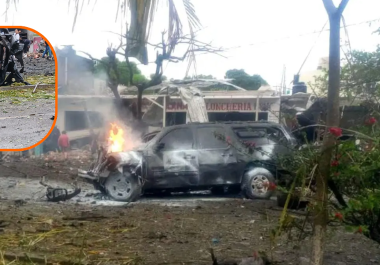 FGR abre carpeta de investigación sobre el ‘coche bomba’ en Michoacán