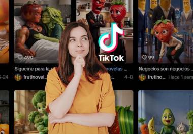 Historias creadas con IA convierten frutas en protagonistas de romances e infidelidades en TikTok, donde acumulan millones de visualizaciones.