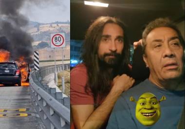 Sobrino de Adal Ramones y ‘Shrek’ se salvan de morir calcinados; agradecen mensajes de apoyo