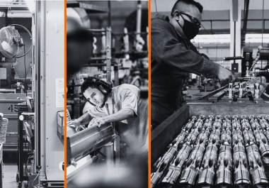 En México, 9 millones 611 mil 882 trabajadores se dedican al sector secundario de la economía, representando al 24% de la población ocupada en el cuarto trimestre de 2025.