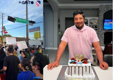 Ciudadanos de Houston, Texas, protestan en contra de ICE por caso de Lorenzo Salgado