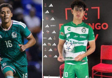El saltillense Sahiel Cedillo continúa con su proceso dentro de las categorías juveniles del Tricolor.